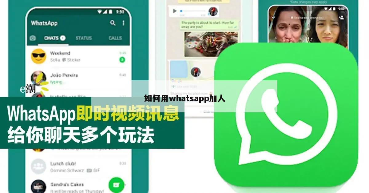 如何用whatsapp加人